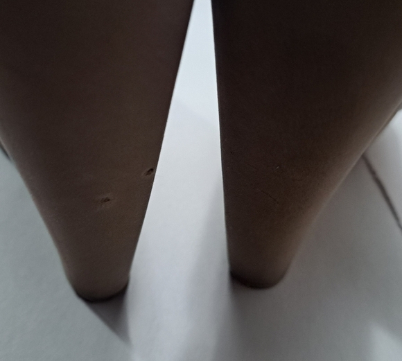 Michael Kors Charm Wedge Open Toe Sandal In Cement   Size 8.5 - Picture 6 of 13